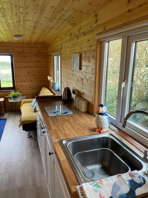Idyllic Cornish Retreat At Puffin Lodge 헬스턴 외부 사진